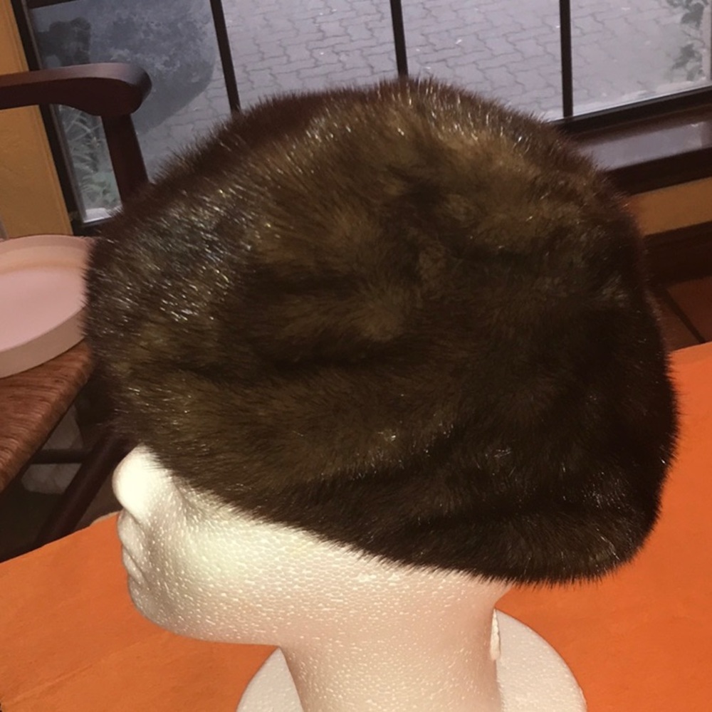 Vintage mink hat